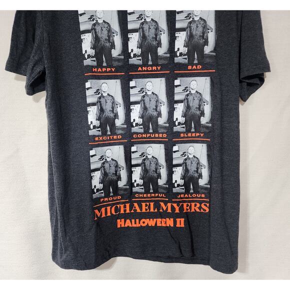 Halloween 2 ''The many moods of Michael Myers'' shirt men's XL - Picture 5 of 6